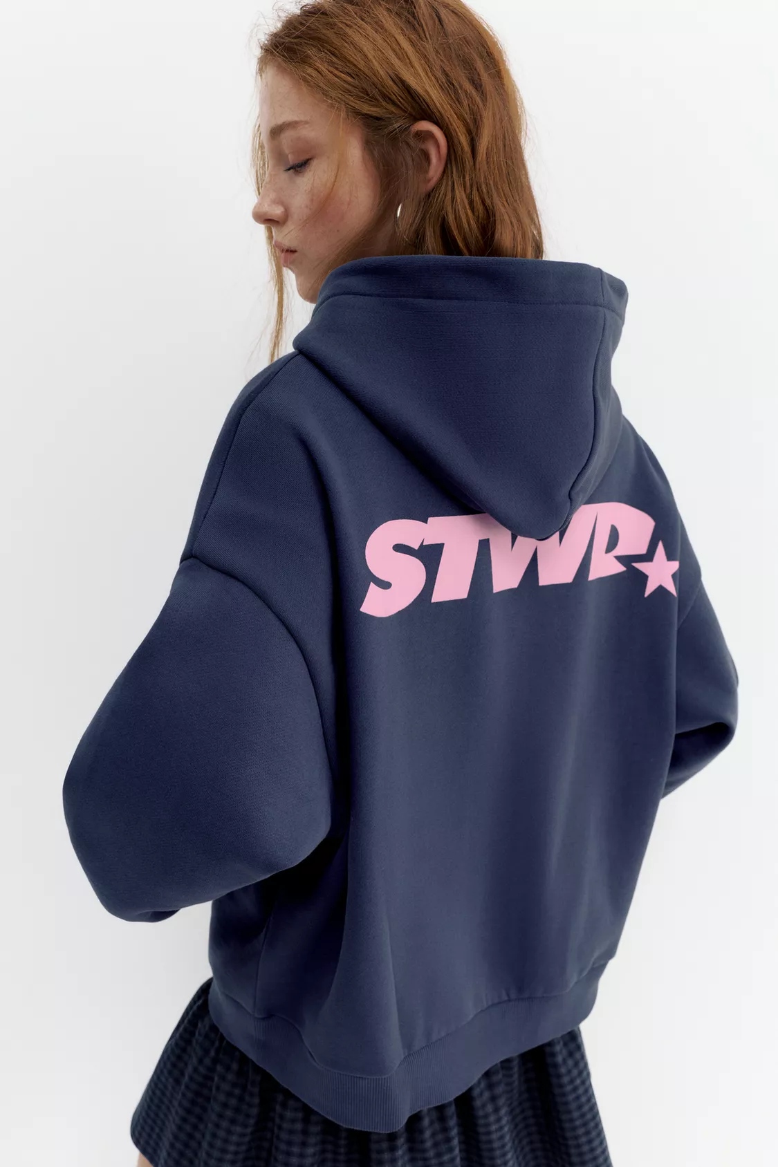 Hoodie Oversize Coton Noir