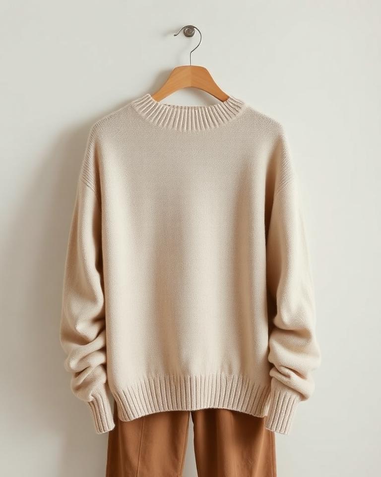 Pull cachemire oversize