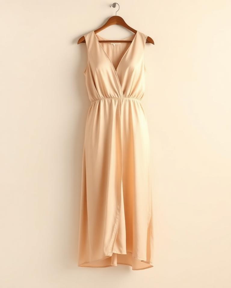 Robe en soie midi