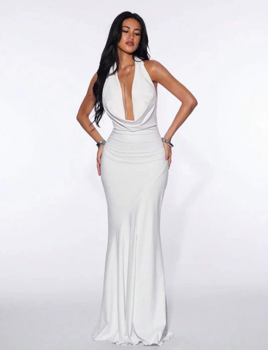 Robe Bohème Dentelle Ivoire